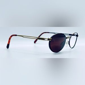 Vintage La Scala 947 Tortoise Gold Oval Sunglasses Frames Only